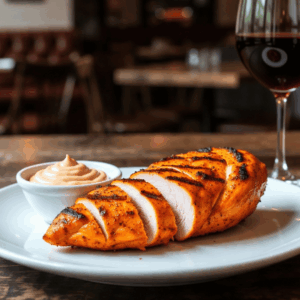 Cajun Spiced Chicken Breast with Chipotle Mayonnaise